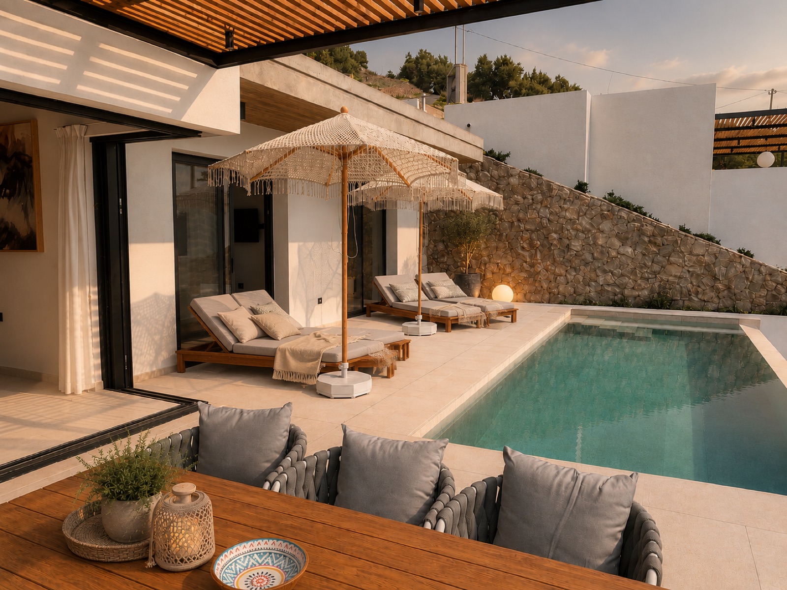 Pool and terrace